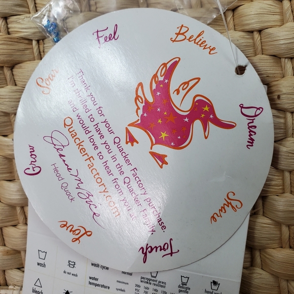 New Quacker Factory Straw Woven Beach Tote… - Picture 4 of 8